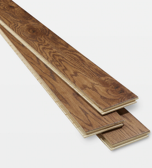 Elegant GoodHome Usborne Oak Real Wood top layer flooring -1027-84