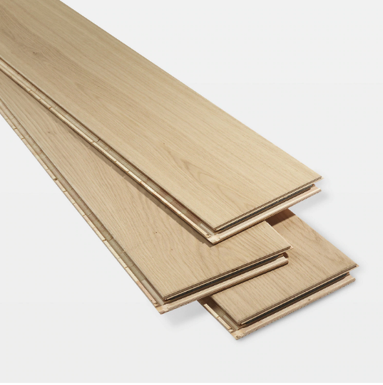 Royal GoodHome Halland White  Oak Real Wood Top layer flooring -1027-89