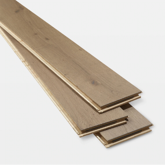 Elegant GoodHome Romsdal Grey Oak Real Wood Top layer flooring -1027-93