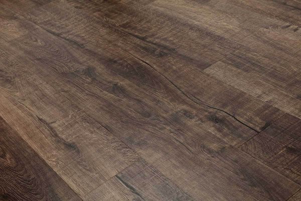 Elegant Rustic Bark Oak Plank Luxury Glue Down Vinyl Flooring  £25.47Psqm 1015-436